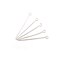 100 or 500 Pieces: 22 mm Silver Plated Eye Pins, 21 gauge